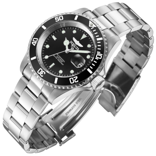 RELOJ INVICTA PRO DIVER 40MM SILVER /BLACK