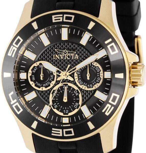 INVICTA PRO DIVER LADY SILICON BLACK