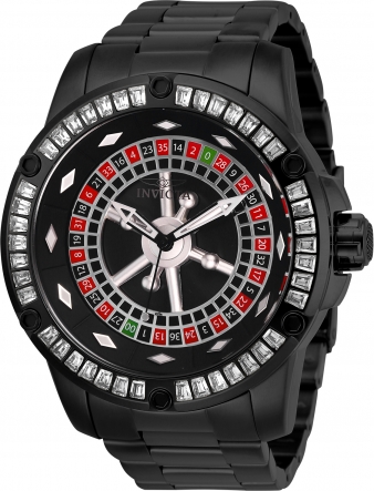 Reloj Invicta Specialty para hombre 52 mm automático negro con cristales original Ecuador