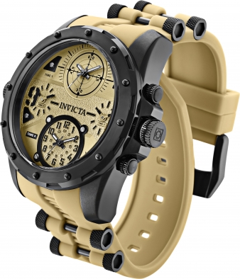 Reloj Invicta Coalition Forces Beige para hombre 50 mm original disponible en Ecuador
