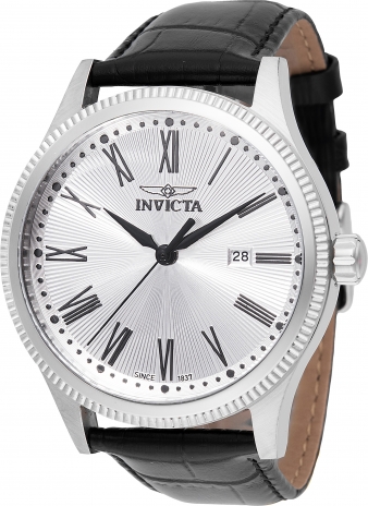 Reloj Invicta Celestial para hombre 43 mm cuarzo negro y plateado original Ecuador