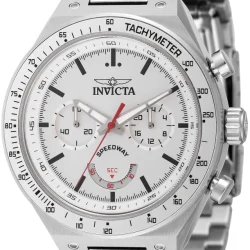 Reloj Invicta Speedway hombre plata acero 44 mm
