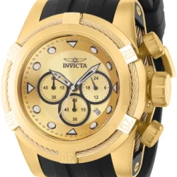 Reloj Invicta Bolt Zeus 37195 para hombre de 53 mm en dorado y negro.