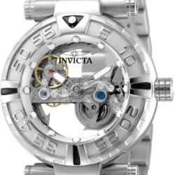 Reloj Invicta Subaqua 49499 para hombre de 47 mm en acero inoxidable con esfera plateada.